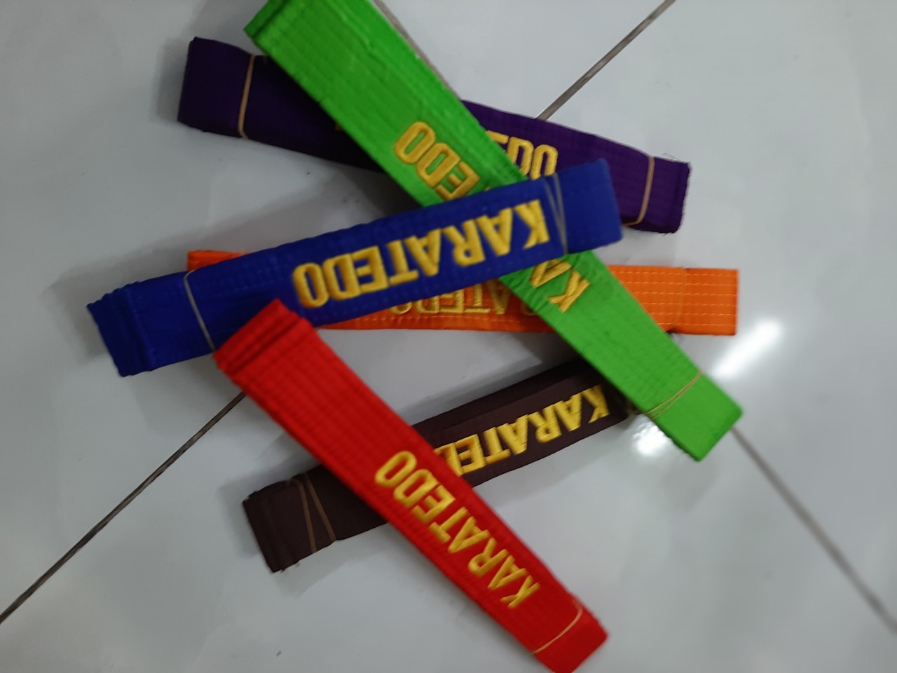 [HCM]Đai Thêu Karatedo Hàng Phong Trào Kim Minh