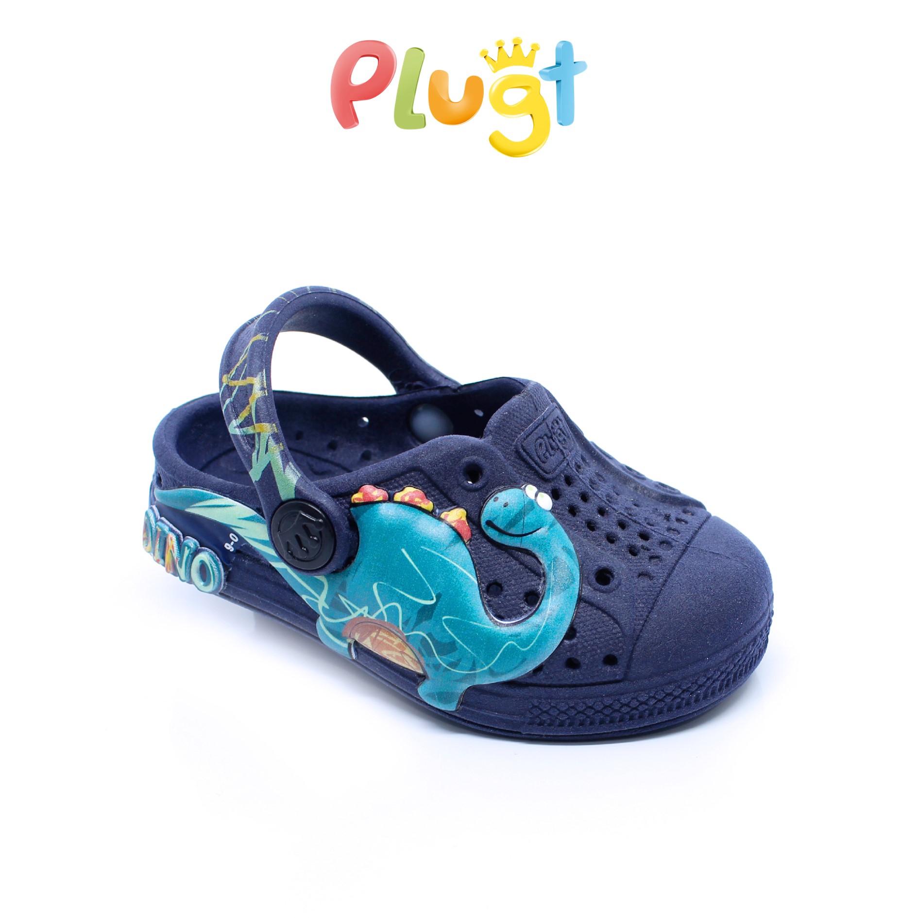 Dép Sục trẻ em Plugt JOY BABY DINO