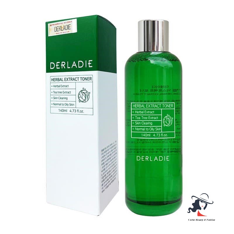[HCM]Nước hoa hồng Derladie Herbal Extract Toner (Tặng Khăn)