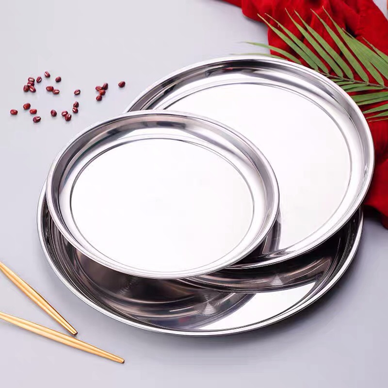 Mâm inox tròn , mâm cơm inox ,mâm vành inox 304 đủ kích thước
