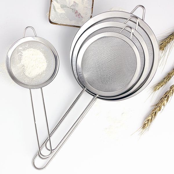 [HCM]Vợt lọc thực phẩm Inox - đường kính 16 cm