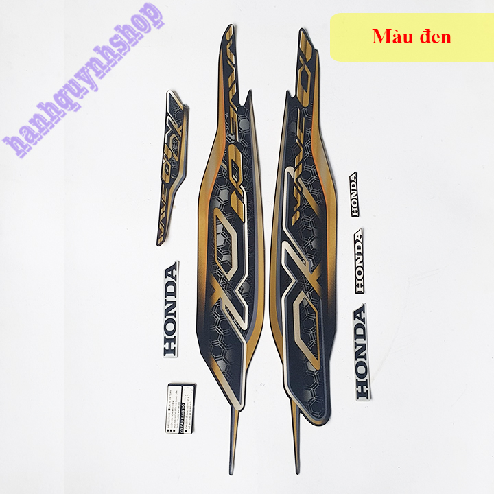 Tem Wave Alpha 110 đời 2019 – 2021 3 lớp chống nước