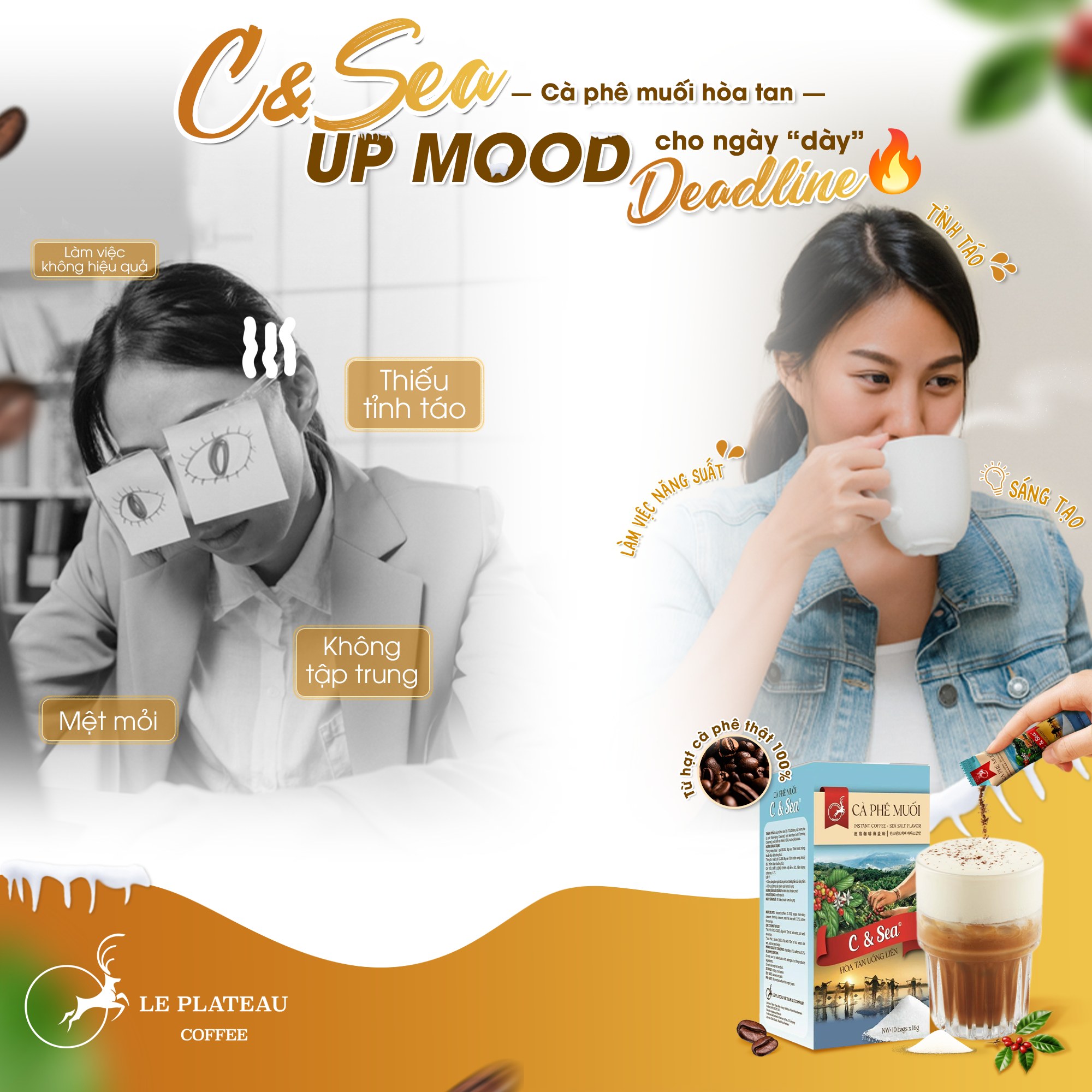 COMBO 6 HỘP CÀ PHÊ MUỐI