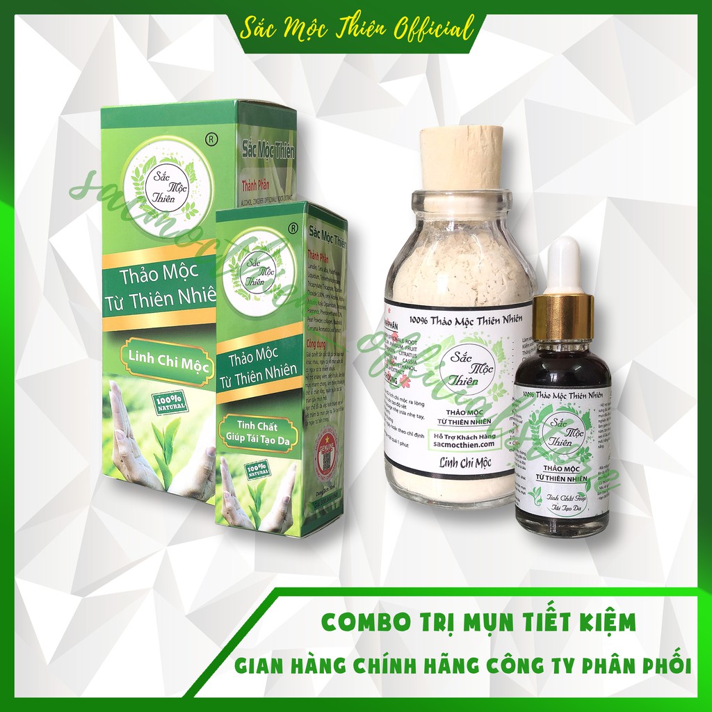 [HCM]COMBO SẮC MỘC THIÊN CAO CẤP VÀ LINH CHI BỘT ( BÁN CHẠY )