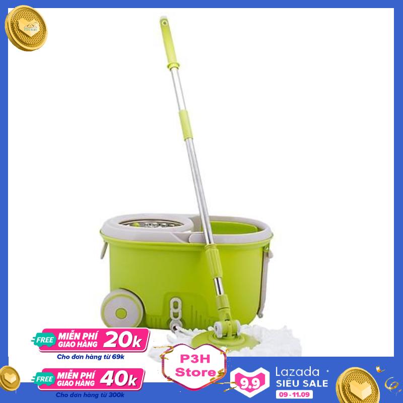 >> BÁO GIÁ BỘ CÂY LAU NHÀ XOAY TAY COMPACT SPIN MOP LOCK | Shopee Lazada Sendo Tiki mới nhất 62 Bộ Cây Lau Nhà Xoay Tay 360 Độ lồng Inox Lock&Lock Walkable MOP-L003