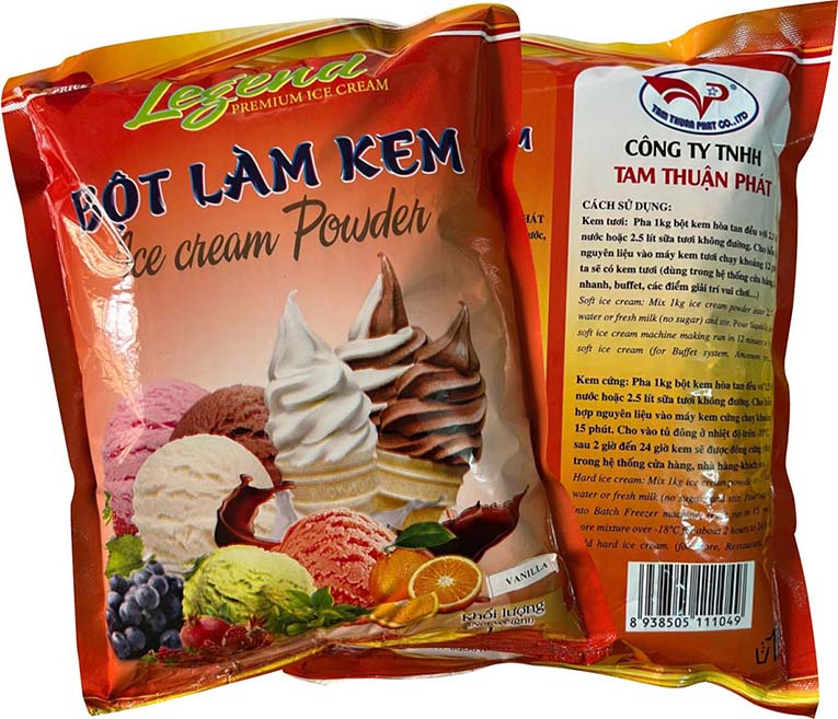 Bột làm kem tươi Legend - Dừa