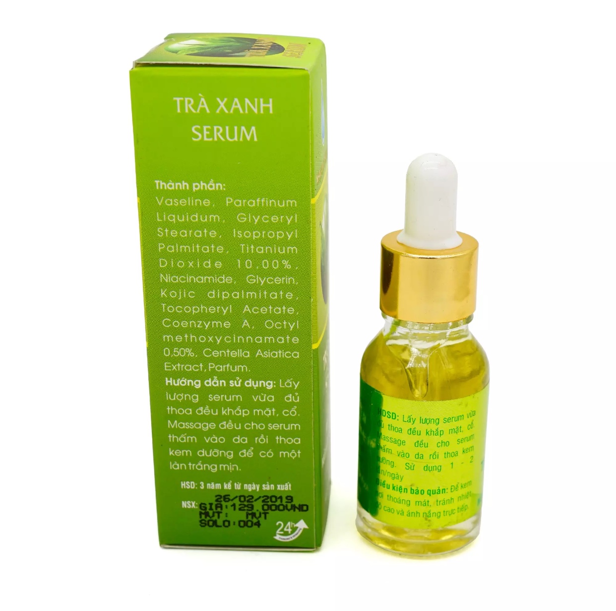 [HCM]Serum Trà Xanh Nám Tàn Nhang Đồi Mồi (15ml)