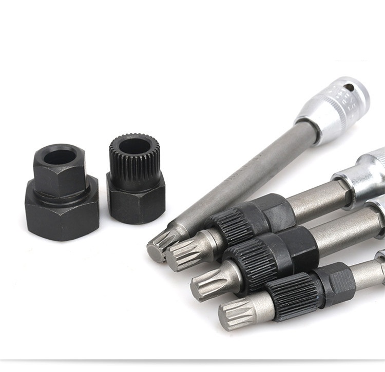 Bộ khẩu tháo puly máy phát 18 chi tiết