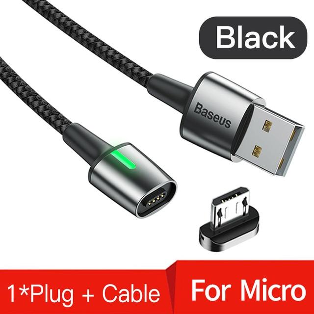 Cáp sạc nam châm baseus chân micro usb cho vivo