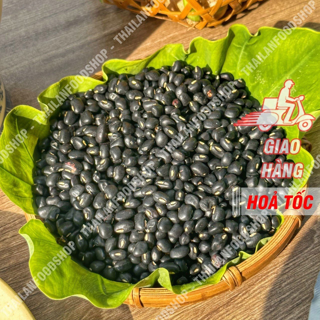 Black beans Green please dry bag 500 grams