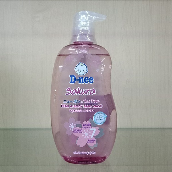 Sữa tắm gội toàn thân cho bé Dnee 800ml