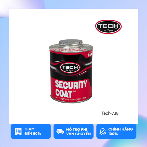 Hóa chất phủ bảo vệ miếng vá tech 738, 470ml