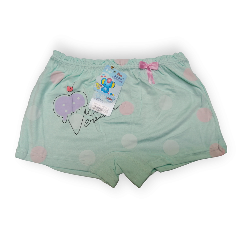 Set 5 quần chíp đùi cotton cho bé gái