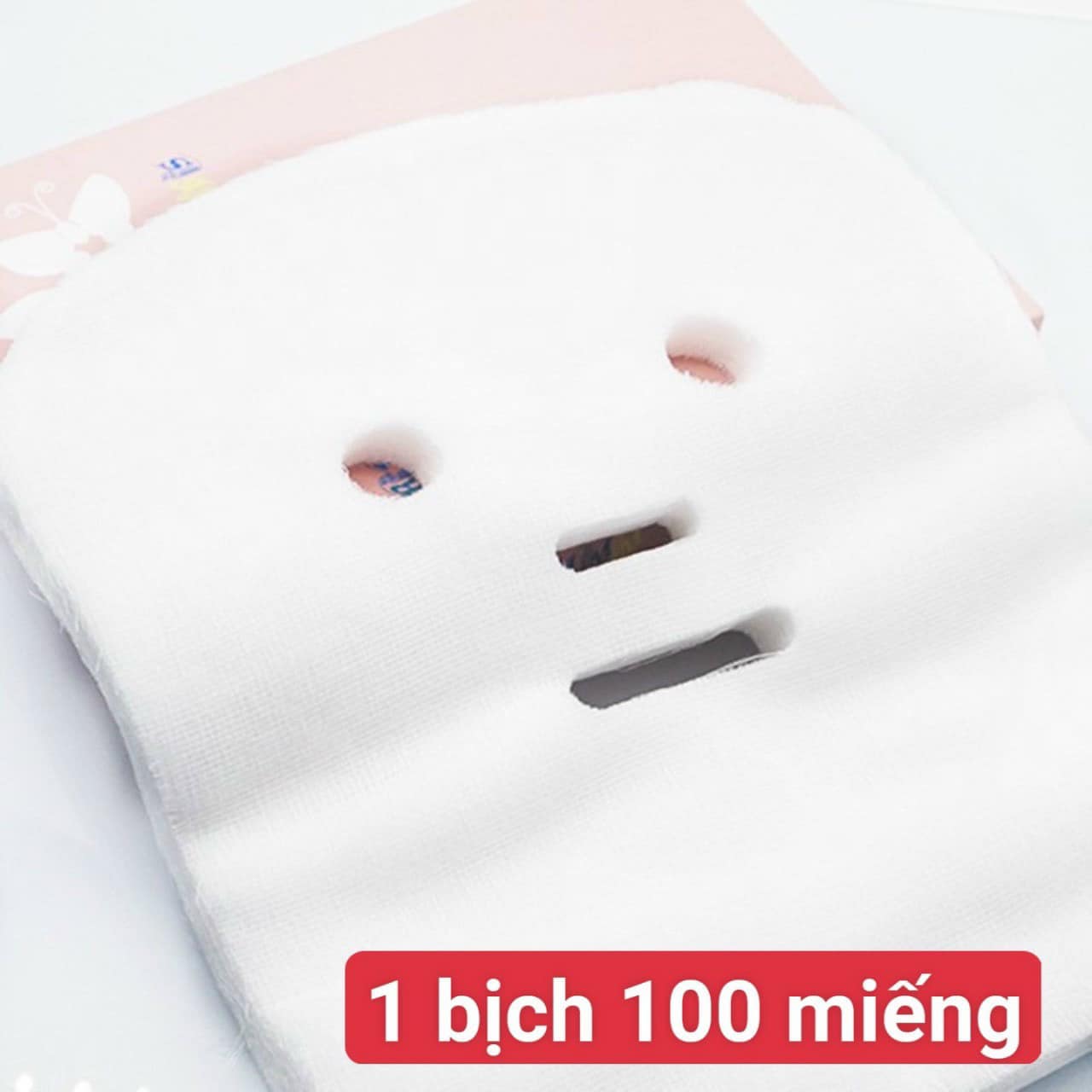 Gạc đăp Mặt nạ nguyên mặt gói 100 miếng