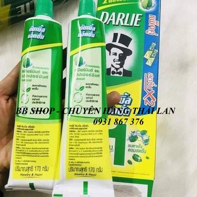 Kem đánh răng Darline Thái Lan ( 1 Hộp 2 tuýt )