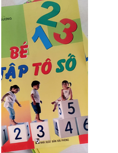 Combo 5 cuốn Bé Tập Tô Số