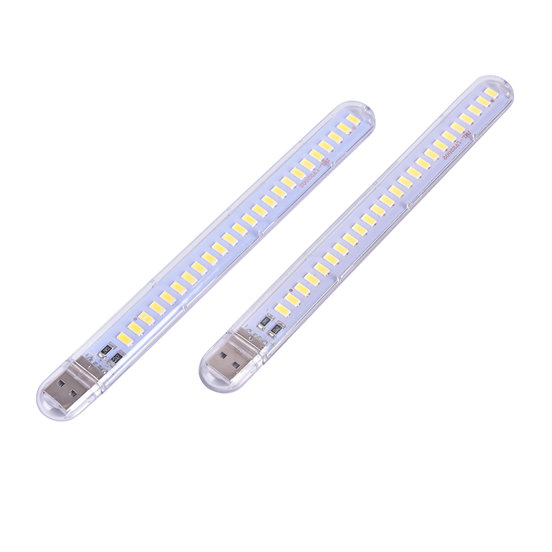 5V 12W USB LED đèn ban đêm 24 LED đọc đèn bàn