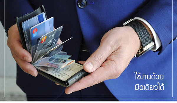 Hanrui - Ví tiền đa chức năng thông minh RFID SAFE