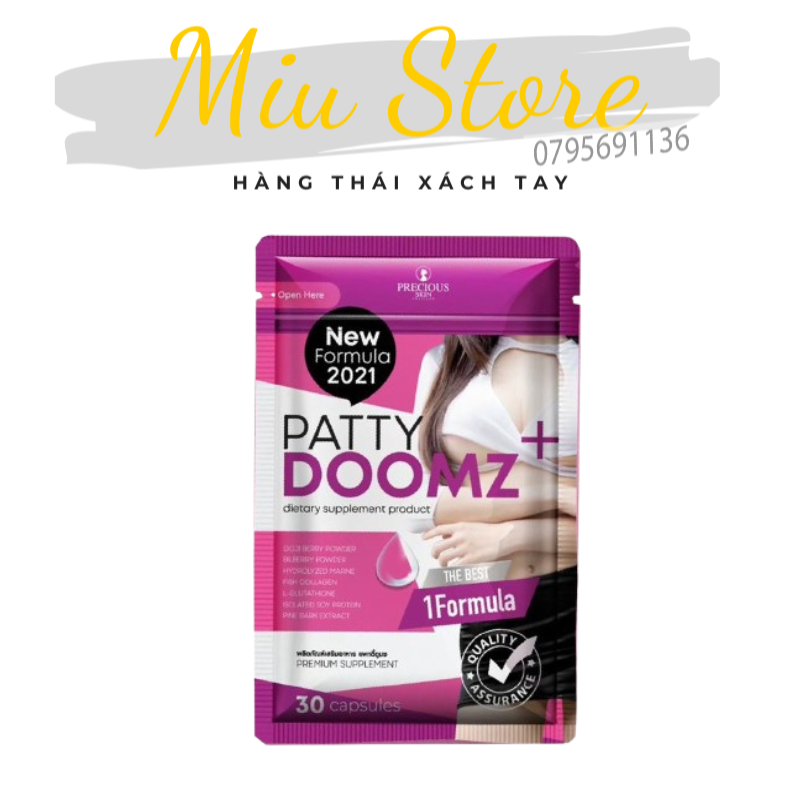 Nở ngực nâng mông se khit đẹp da patty Doomz Thái Lan