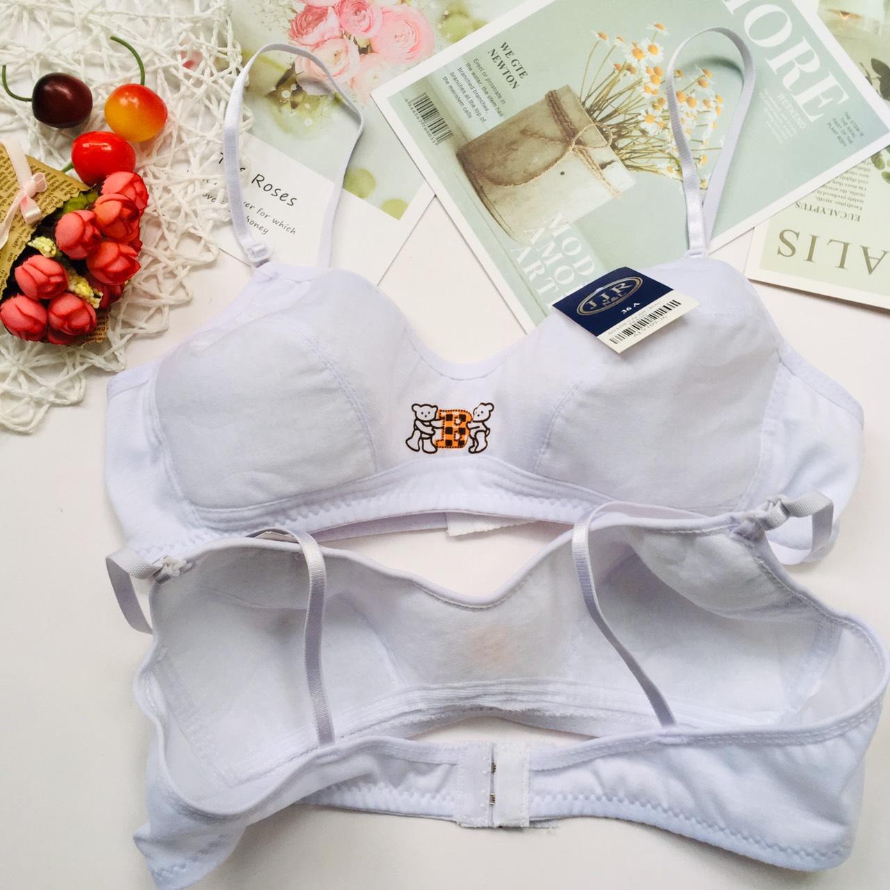 [HCM] coat lining fabric leaves for students without underwire non-sucking-leaf bear no underwire not sucking