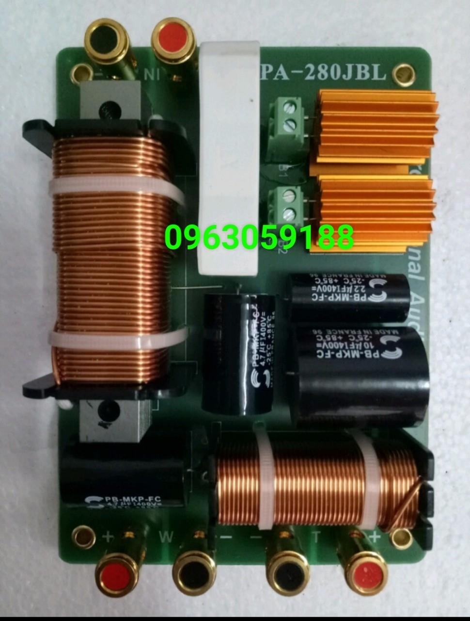 Phân tần loa cao cấp 280- gồm 2 mạch