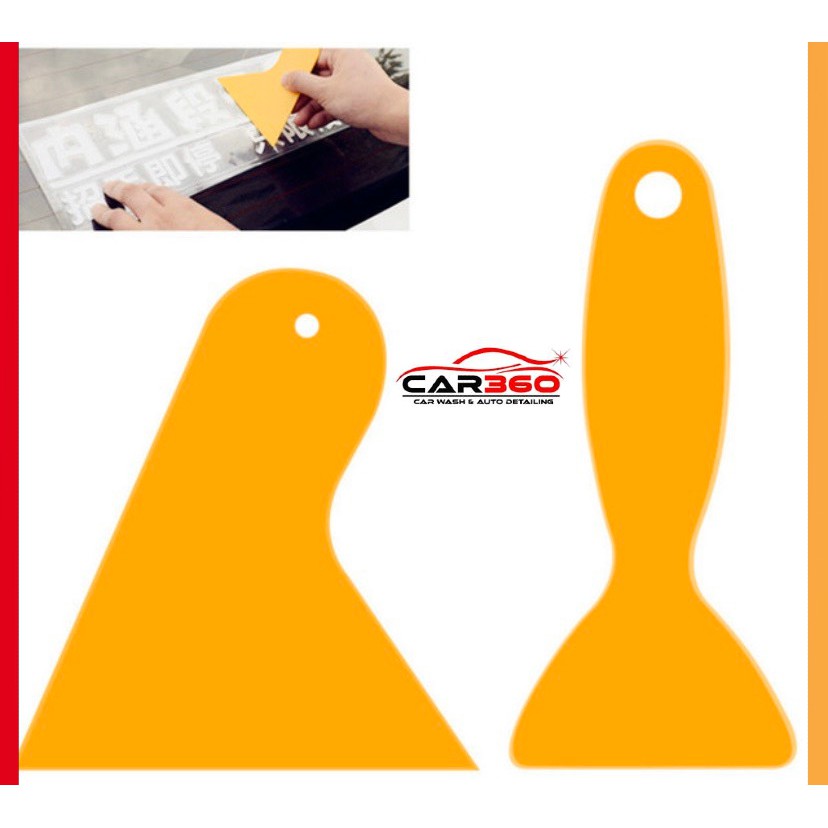 ⚡️ TQ⚡️ Dụng Cụ Hỗ Trợ Dán Phim Decal Trang Trí Xe Miếng Dán Cường Lực Laptop Cạo Tháo Decal