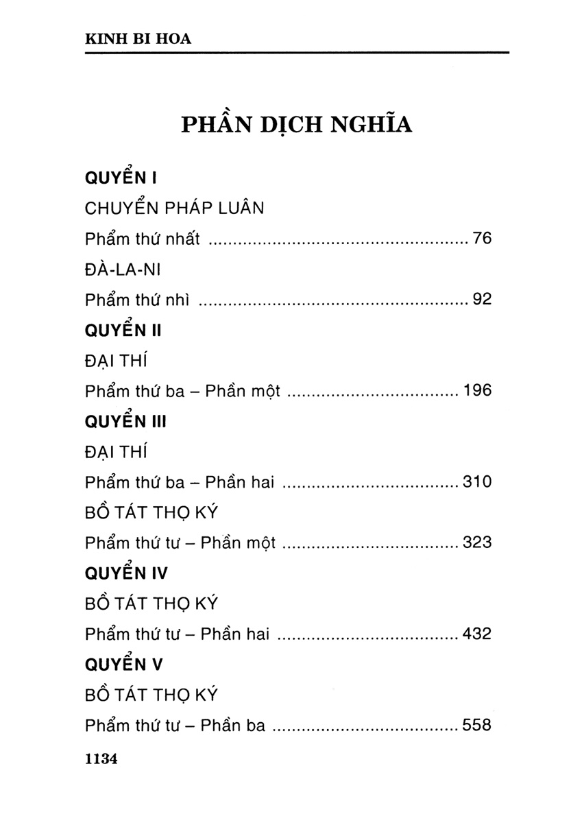 Sách Kinh Bi Hoa - QB - Newshop