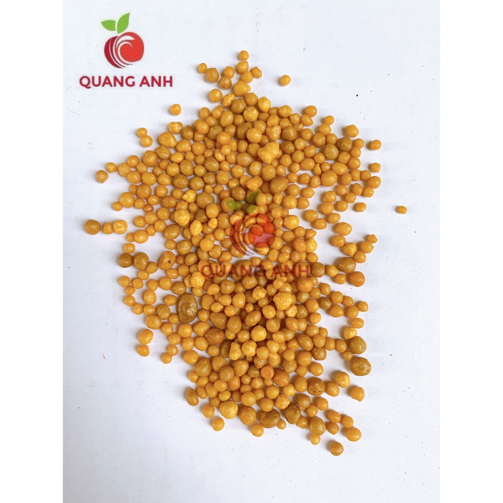 100GR - Phân Bón Tan Chậm Hạt Vàng - Dinh Dưỡng Chậm Tan Cho Hoa Lan, Cây Cảnh, Hoa Hồng, Cây Ăn Trái