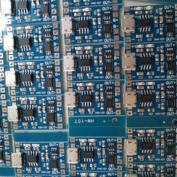 Mạch Sạc 1S Pin Li-Ion 18650 Tp4056 V2 (Có Bảo Vệ).