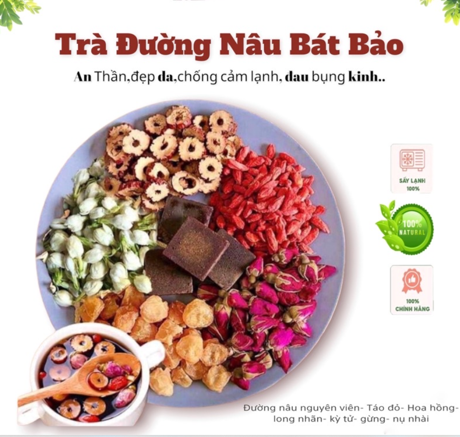 Trà Đường Nâu Bát Bảo