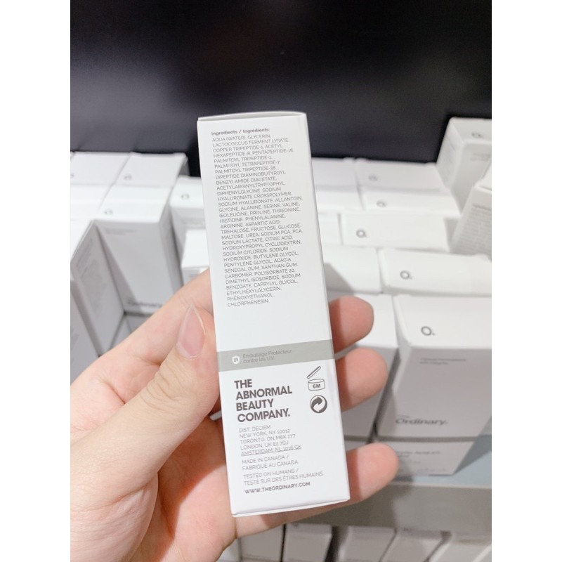 [HCM]Tinh chất chống lão hóa The Ordinary - “Buffet” + Copper Peptides 1% ( 30mL )