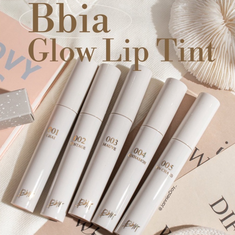 Son kem bóng BBIA căng mọng lâu trôi Glow Lip Tint 04 cinnamon BBIA04