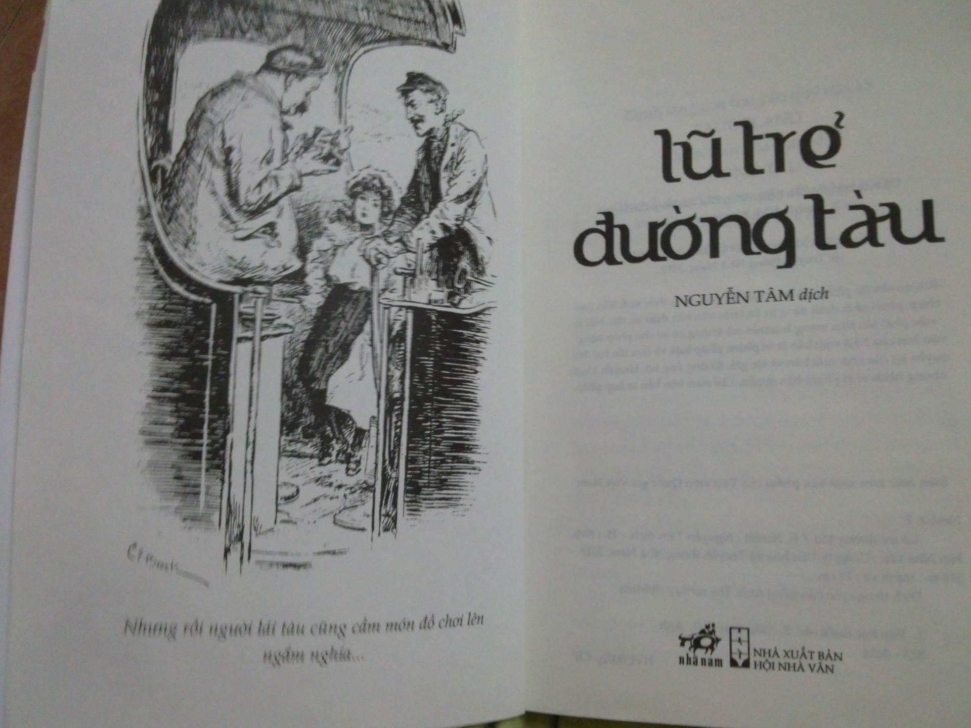 Sách - Lũ trẻ đường tàu (Nhã Nam HCM)