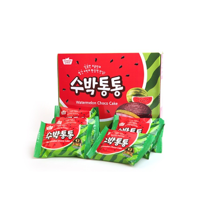 Bánh chocopie dưa hấu Hàn Quốc
