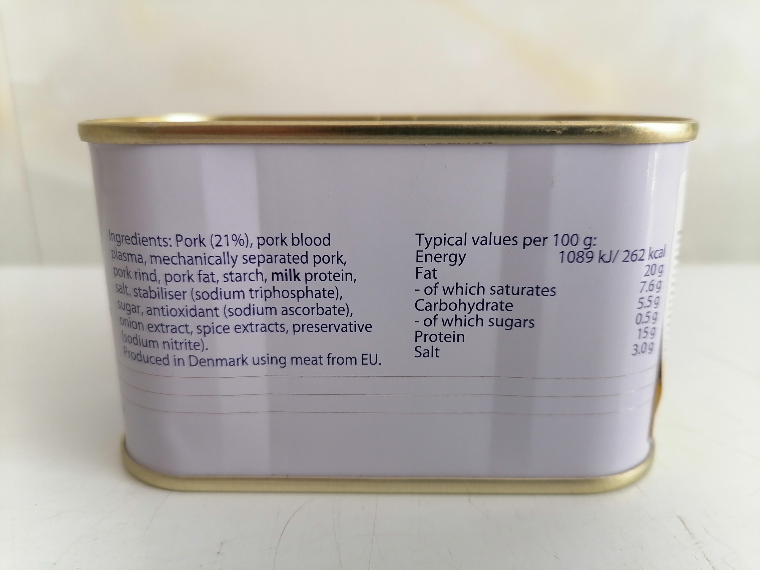 [200g] Patê thịt heo [Denmark] CELEBRITY Danish Pork Luncheon Meat (tgc-hk)
