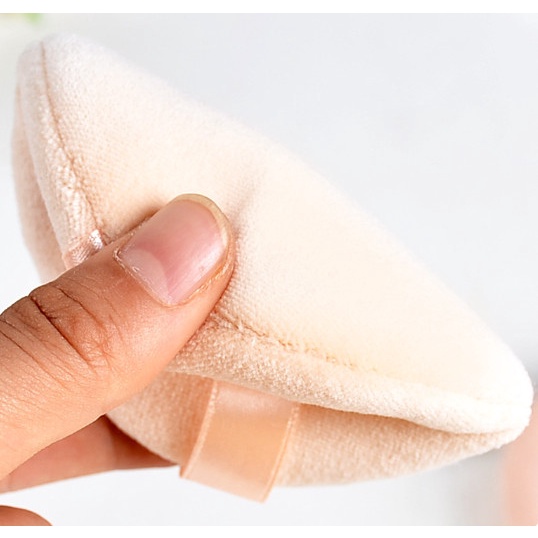 Bông Dặm Phấn Phủ , Phấn Nền , Bông Tán Phấn Tròn Dày Size 6cm