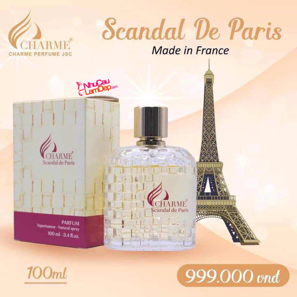 Nước hoa  Scandal De Paris - Mùi Thơm Quyến Rũ