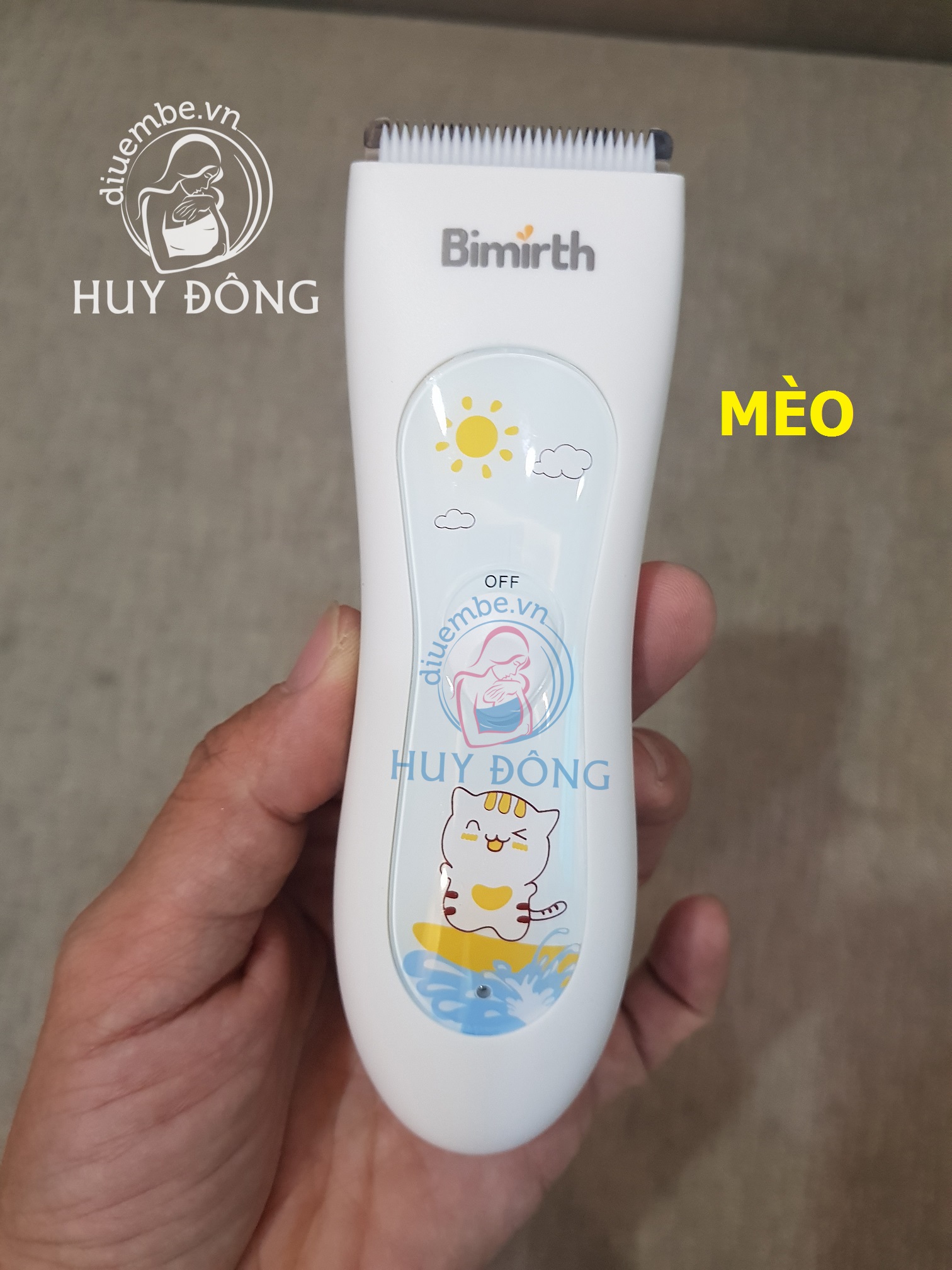 TÔNG ĐƠ CẮT TÓC BIMIRTH CHO BÉ ( TẶNG KÈM BAO ĐỰNG MÁY)