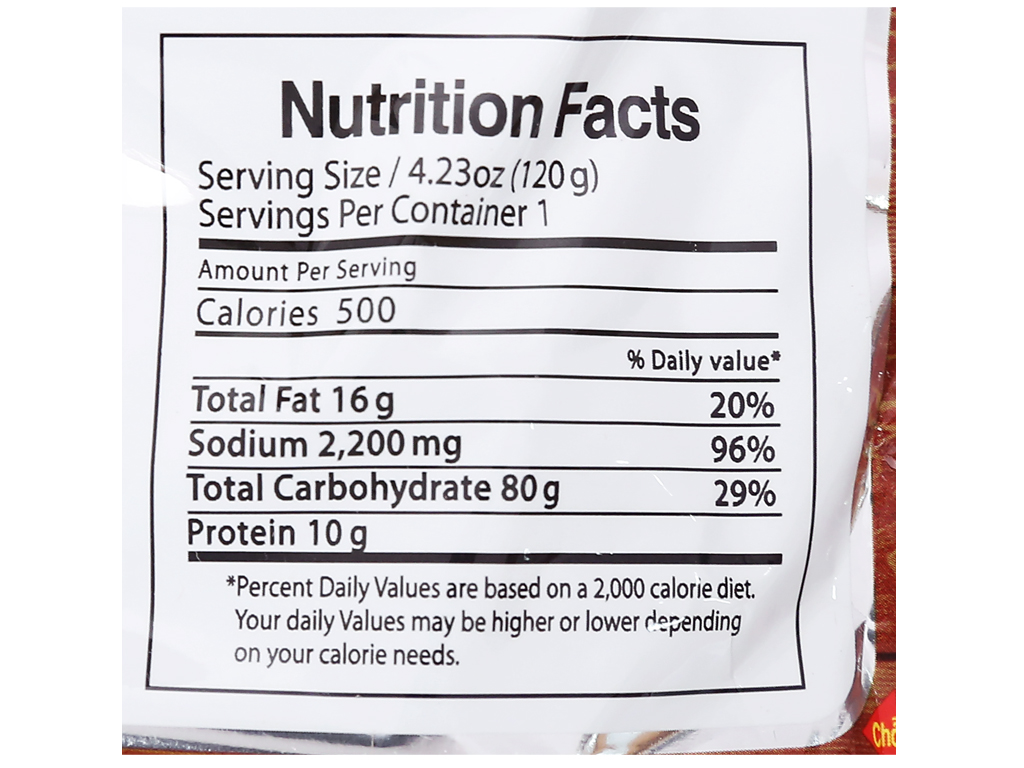 Combo 3 gói mì MÌ BÒ HẦM Ottogi 120g
