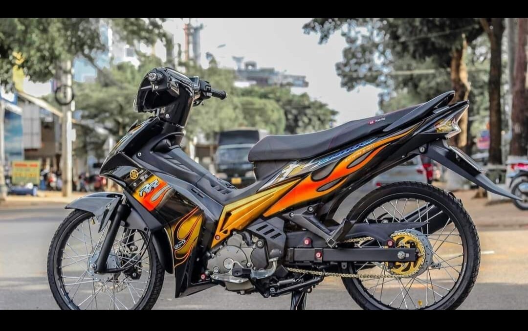 Tem exciter 2010 lửa đen cam