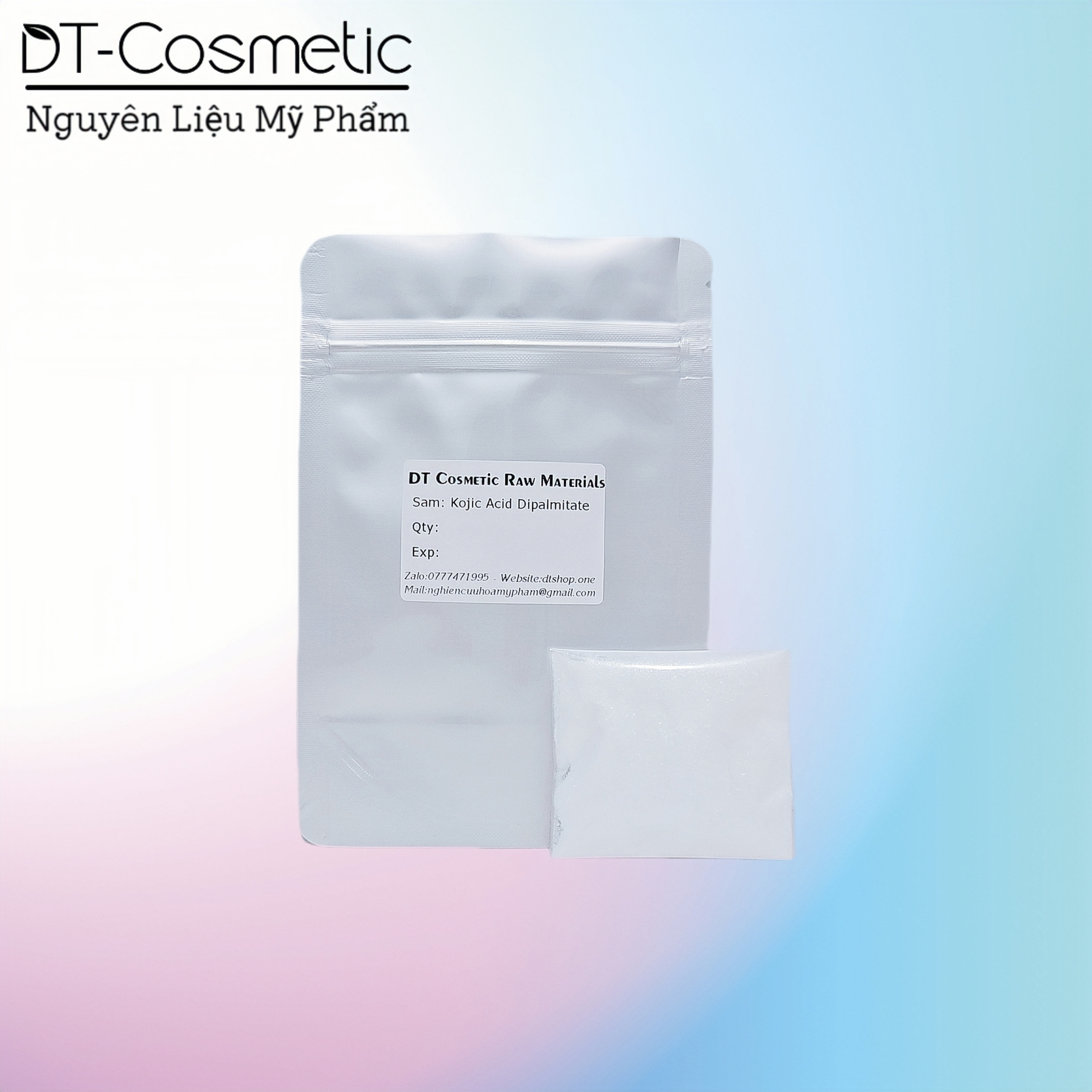 10g/100g kojic acid dipalmitate - hoạt chất làm trắng da - nguyên liệu mỹ phẩm