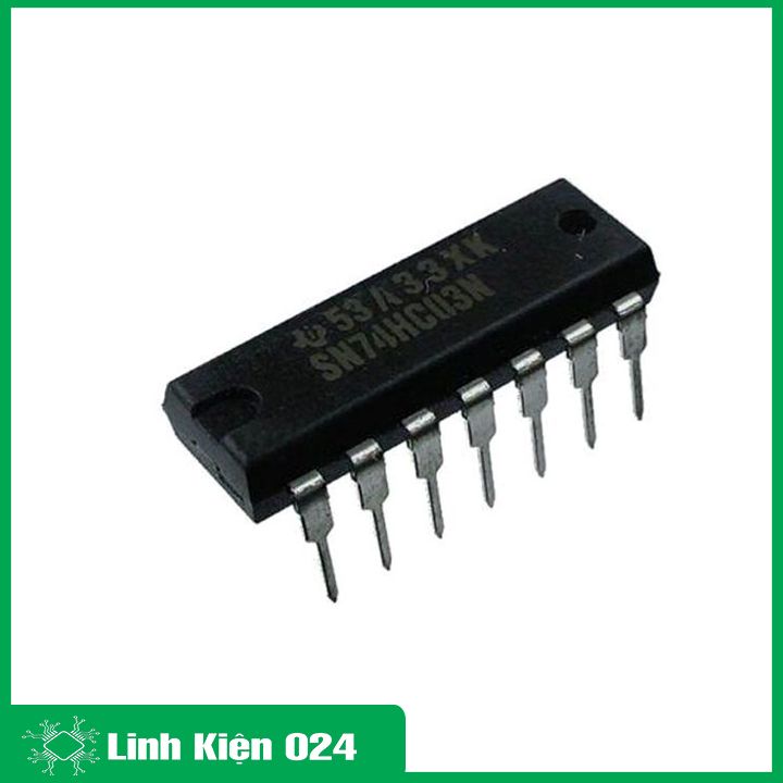 IC 74HC03 DIP14 2-Input NAND điện áp 2-6V