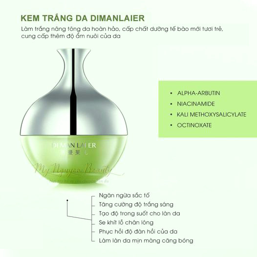 [HCM]Kem Trắng Tuyết Dimanlaier