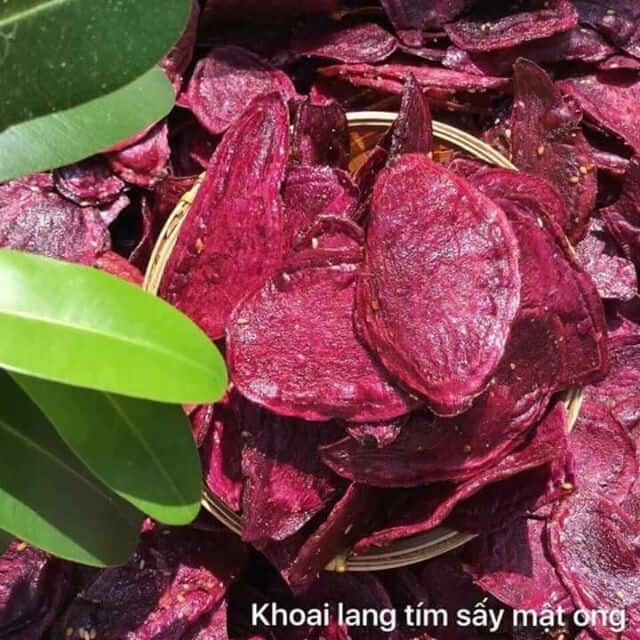 Khoai lang tím sấy mật 100G
