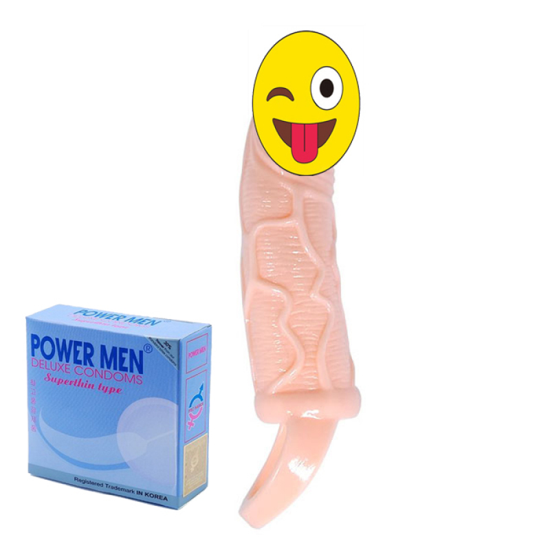Bao powermen có quai đeo rung phần đầu và 3 chiếc bao mỏng