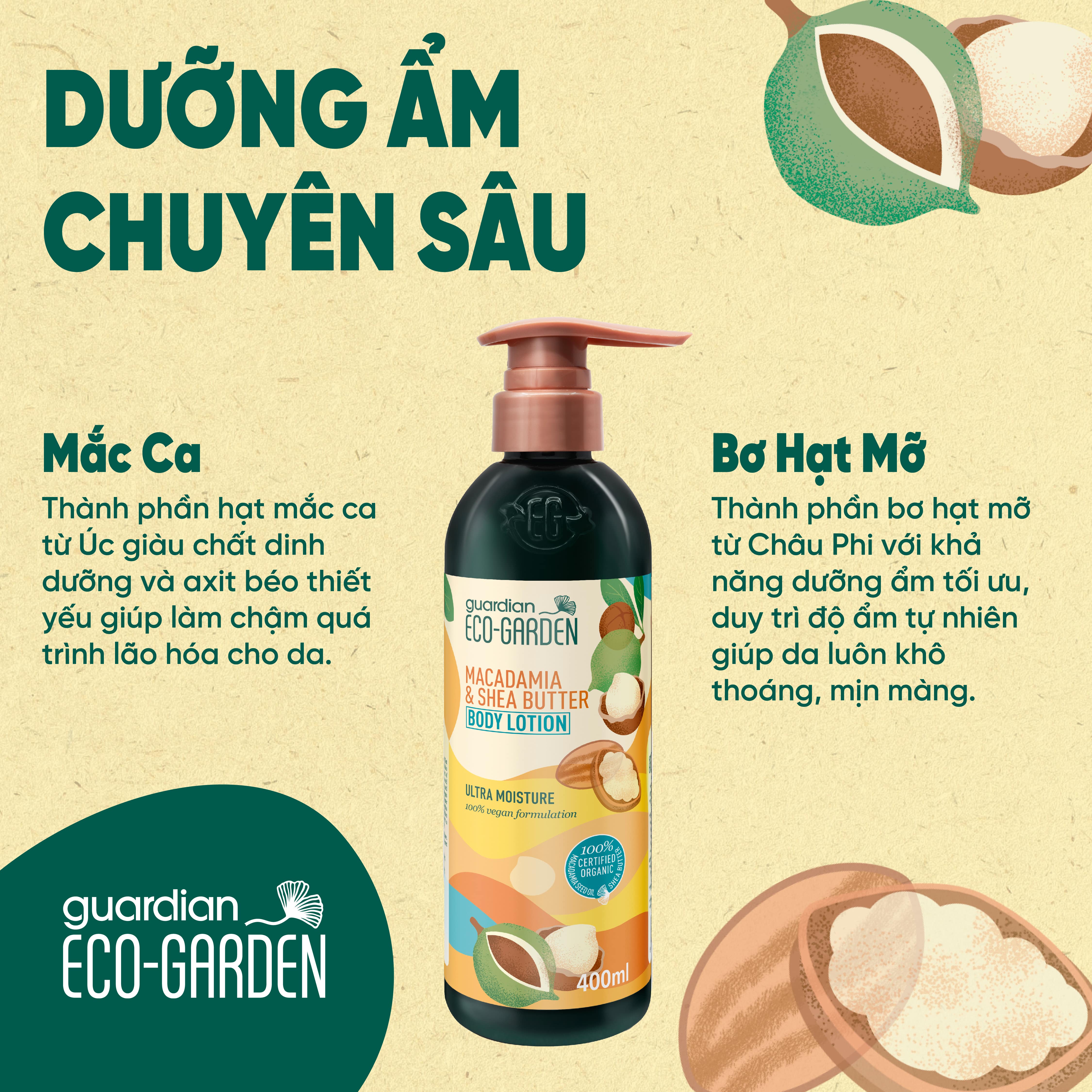 Sữa Dưỡng Thể Eco Garden 400ml