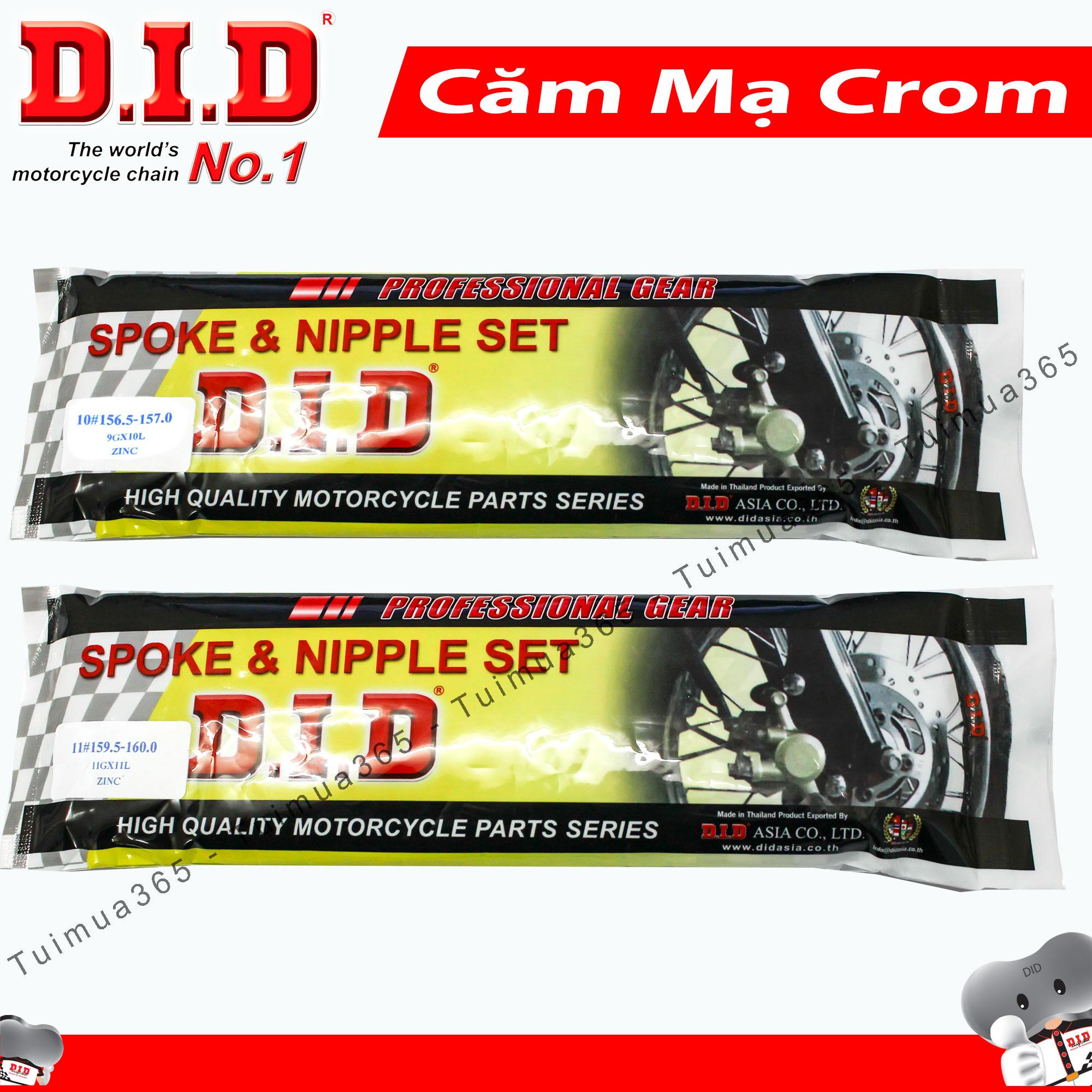 [HCM]Bộ Căm Trước Sau Mạ Crom DID Thắng Đĩa Wave RS ( Thái Lan )