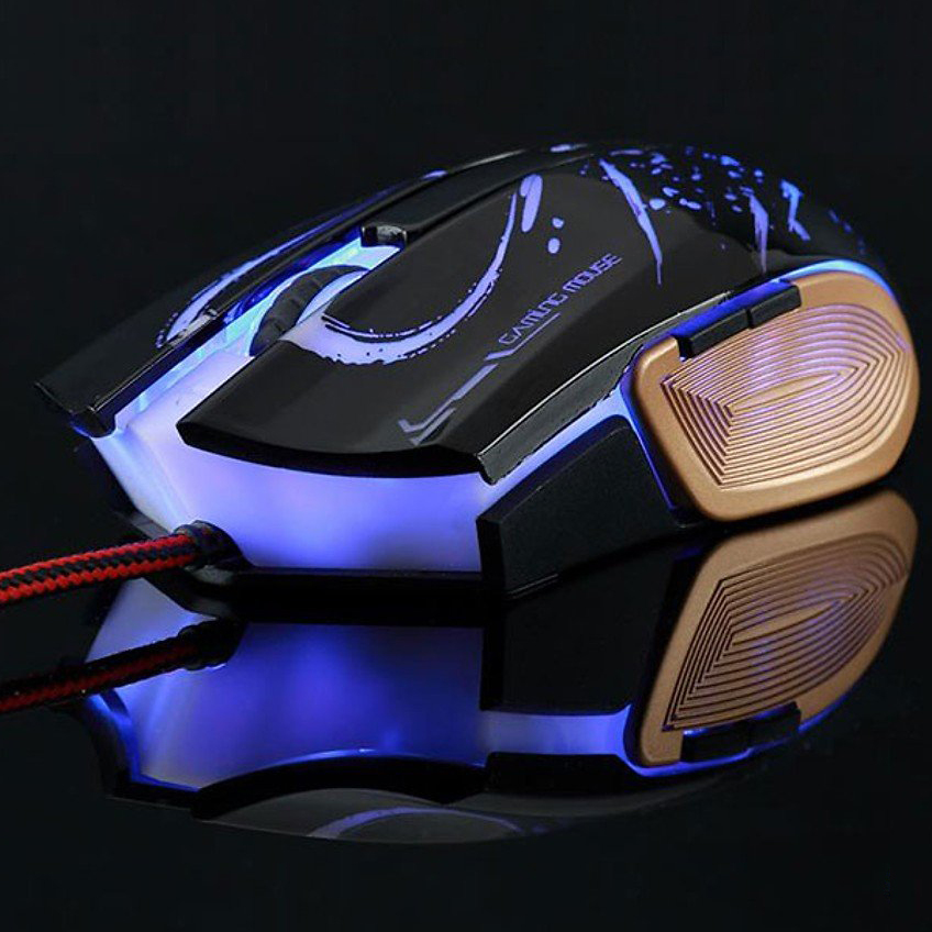 [HCM]Chuột Gaming LED RGB Bosston GM100