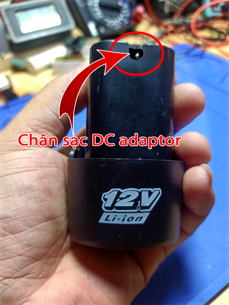 Pin máy khoan 12v 2000mah