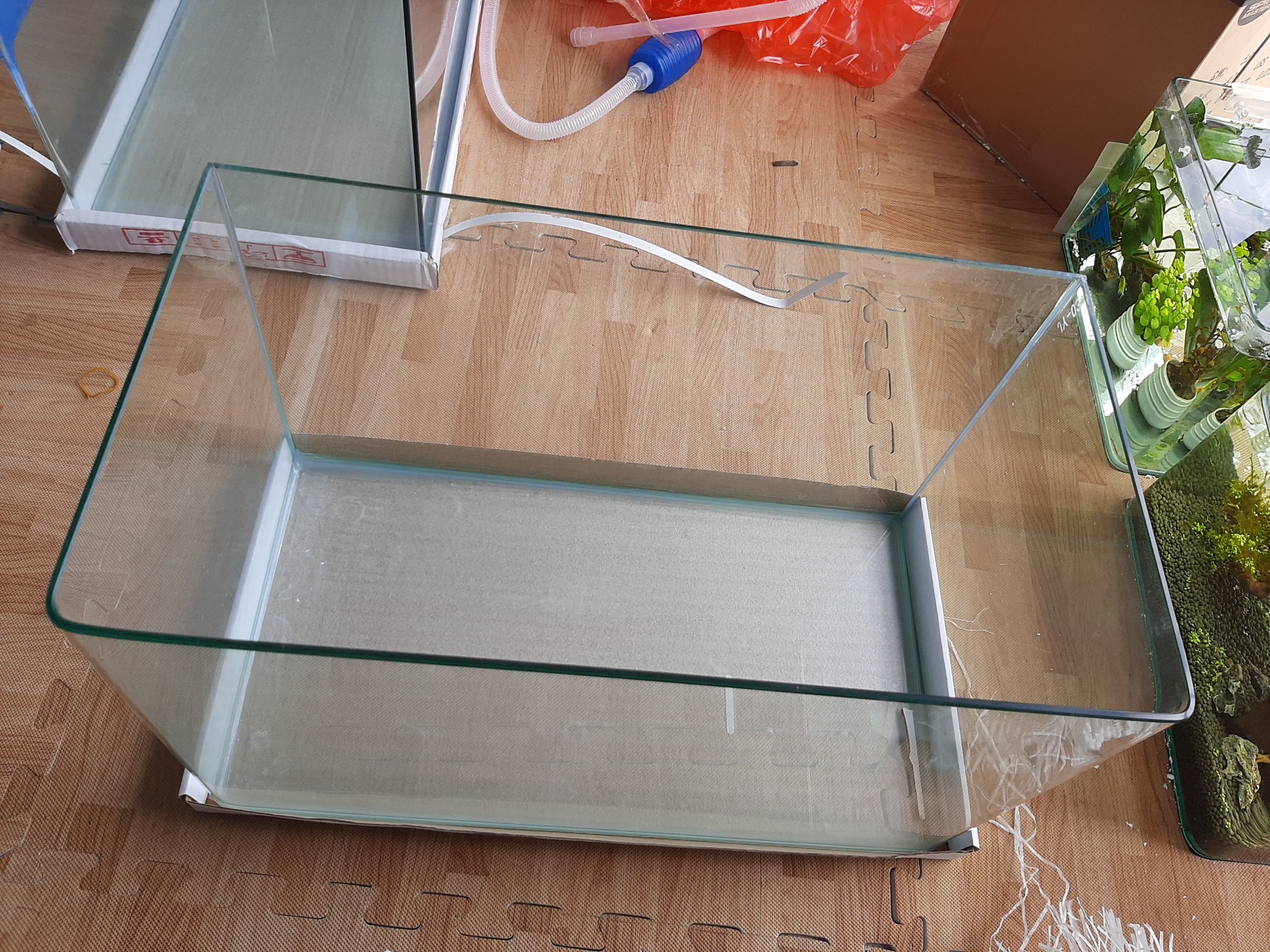 Bể cá đúc 50x27x30 cm mini để bàn